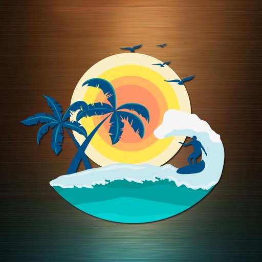 Beach Background PhotoFrames icon