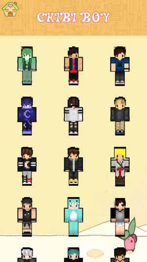 Free Chibi Skins for Minecraft Pocket Edition(圖3)-速報App