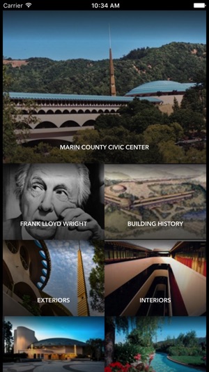 Marin County Civic Center by Frank Lloyd Wright(圖1)-速報App