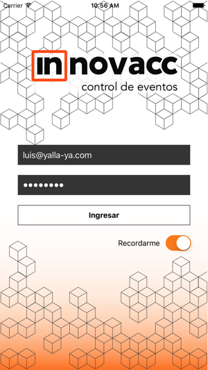 Innovacc: Control de Eventos