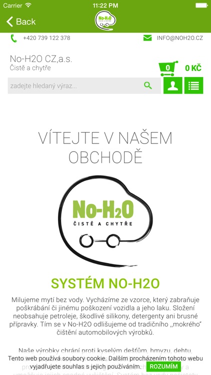 No-H2O.cz screenshot-3