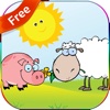 Farm coloring book free for kids
