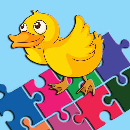 Little Duck for Kids - My Jigsaw Puzzle Game iOS App