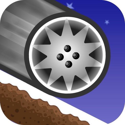 Street Tire - Road Rolling Icon