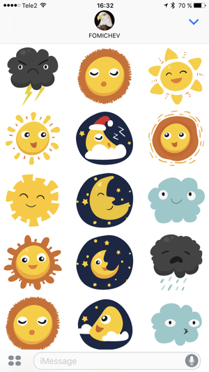 Funny Weather Stickers(圖2)-速報App