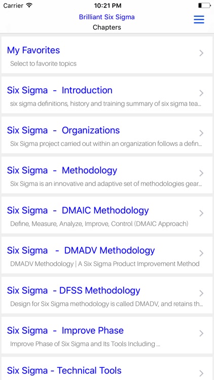 Six Sigma - Brilliant Six Sigma screenshot-4