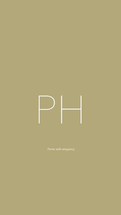 Phont - 新しいフォントを追加するこ... screenshot1