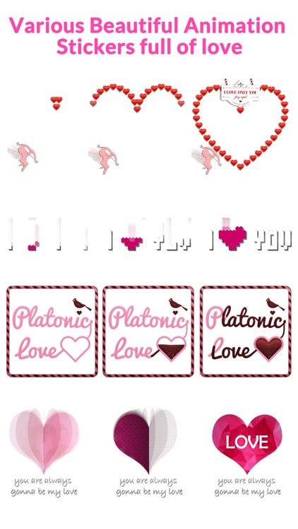 Lovely Animated Stickers screenshot-4