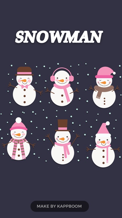 Christmas Snowmen by Kappboom