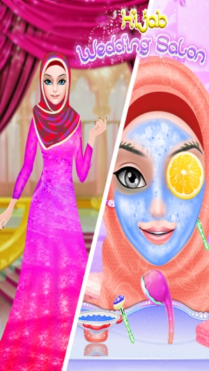 Hijab Wedding Makeover - Hijab Fashion Style Salon(圖5)-速報App