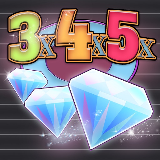 Slots - 3x4x5x Diamonds Icon