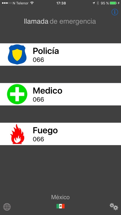 Emergencia en cualquier lugar