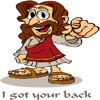 Christ Got Your Back stickers by Matthew Ghobrial