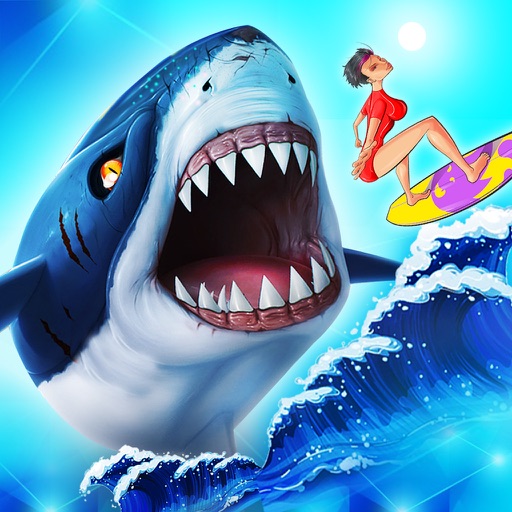 Hungry Attack Shark Simulation 3D Evolution icon