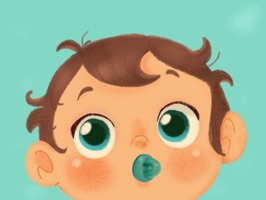 Stickers babies to share your emotions or to make a special surprise, also uses the feeding bottle to make the funniest photos sent by your friends