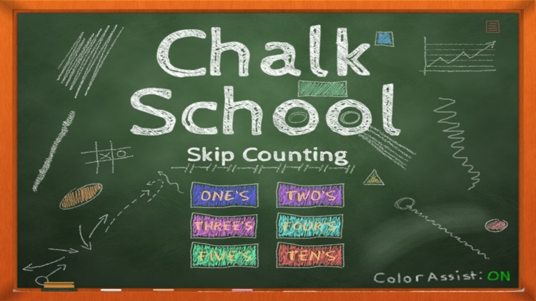 Chalk School: Skip Counting - Number Order