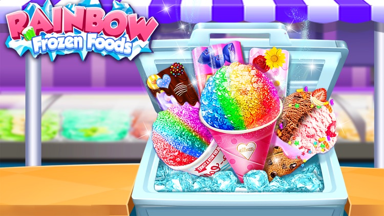 Summer Rainbow Frozen Foods Maker! screenshot-3