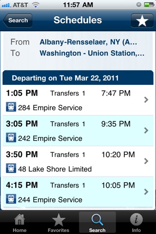 USRail screenshot 3