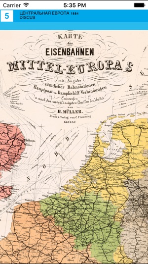 Central Europe (1884). Historical map.(圖5)-速報App