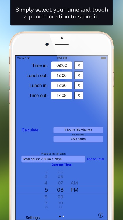 Time Clock Helper