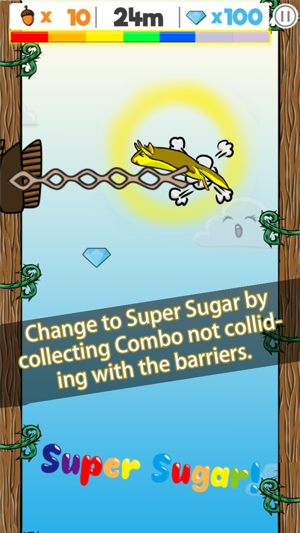 Fly ! Sugar : flying squirrel(圖4)-速報App