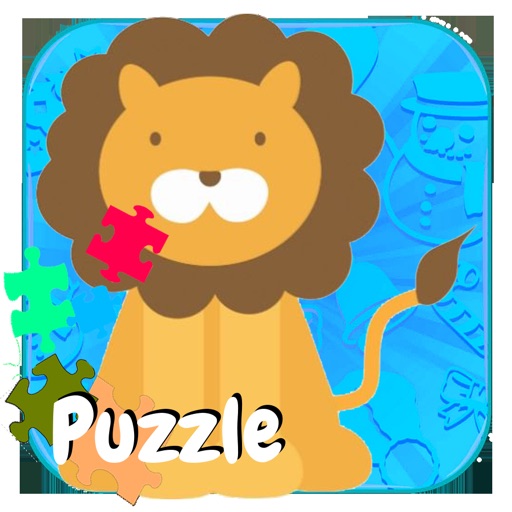 Animals Lion Puzzles Game Best for Toddlers Icon