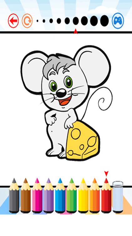 Dog Cat Rat Coloring - Activities for Kids screenshot-3