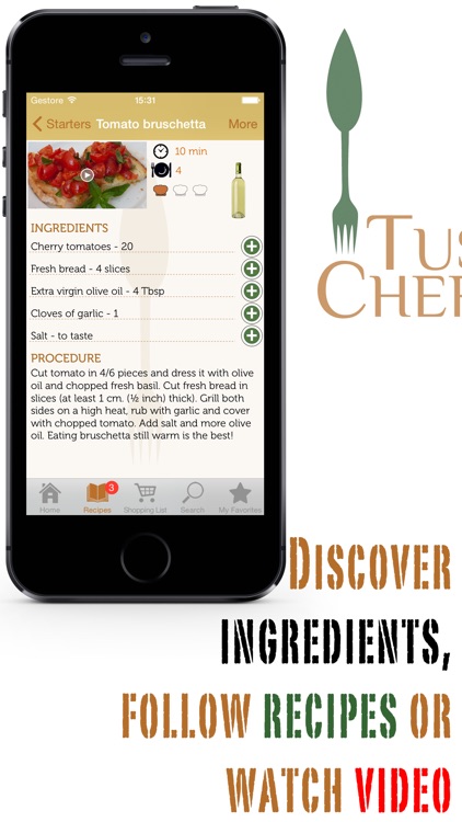 Tuscan Chef - All recipes from Italian tradition
