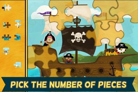 Pirate Preschool Puzzle - Toddler Games Complete - náhled