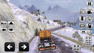 グランド雪のトラックのシミュレーター: 貨物トラック ドライバーの 3 Dのおすすめ画像5