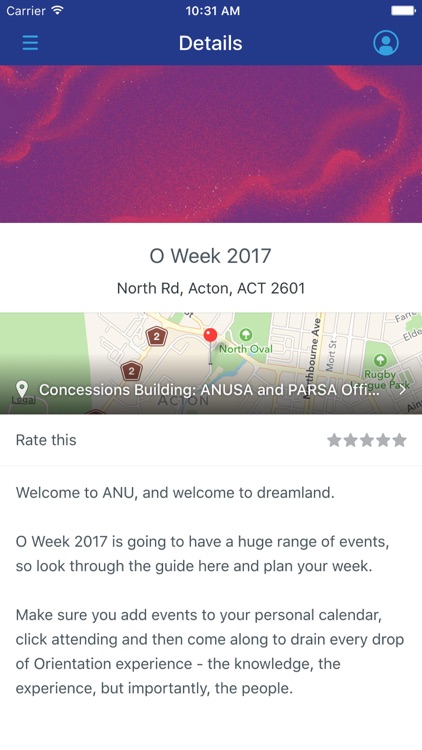 ANU eHUB V1.O-Week