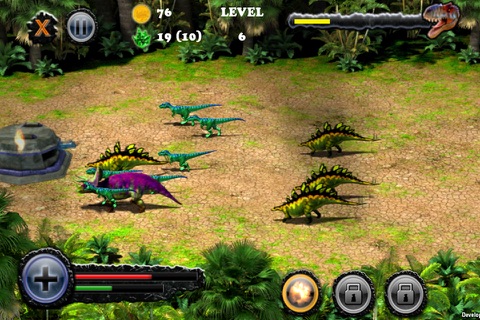 Dino Bunker Defense screenshot 2