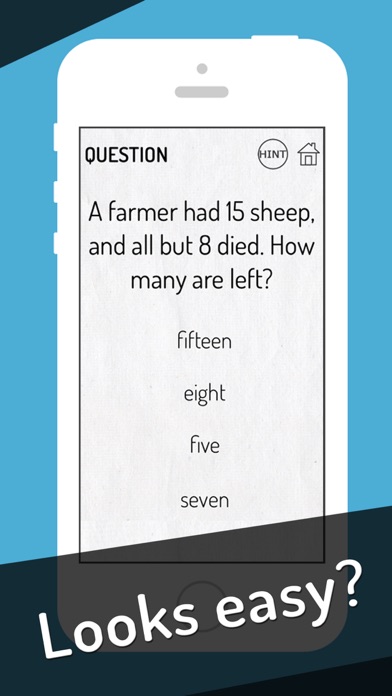 How to cancel & delete Tricky Quiz - Genius Brain Test! from iphone & ipad 1