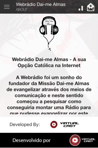 Webrádio Dai-me Almas screenshot 4