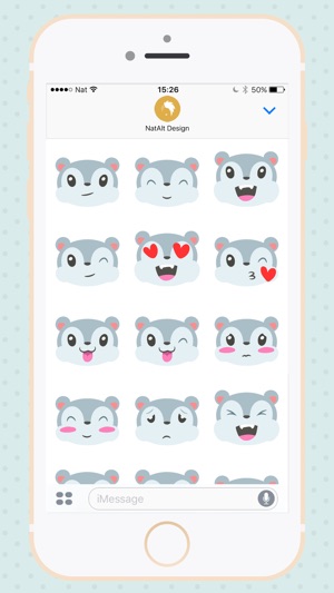 Grey Squirrel Emojis(圖2)-速報App