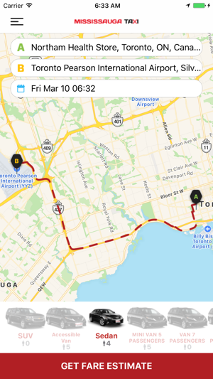 Mississauga Taxi App(圖3)-速報App