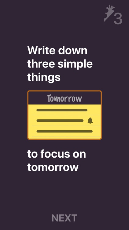 3 Things to Do - To-Do list - Plan your tomorrow! screenshot-0
