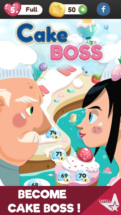 Cake Boss – Match Three Candy Jelly Puzzlerのおすすめ画像1