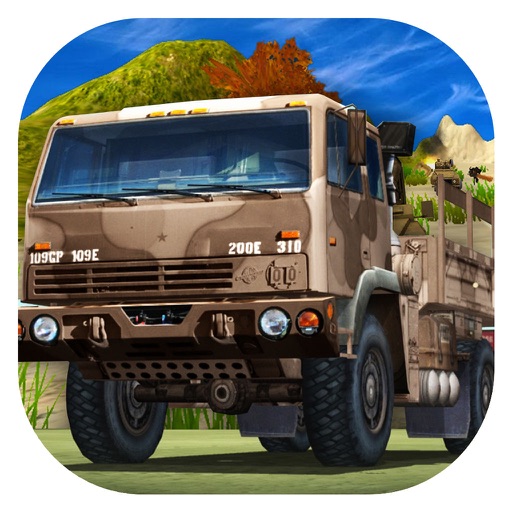 Truck Transport Games: Heavy Off road Army Truck