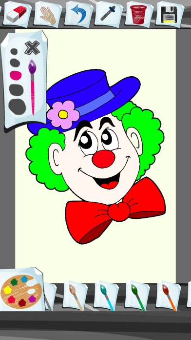 How to cancel & delete Clown Coloring Book App from iphone & ipad 4
