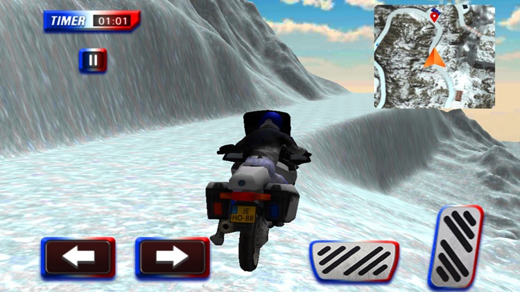 Offroad Police Bike Driving - Motorcycle Ride screenshot-3