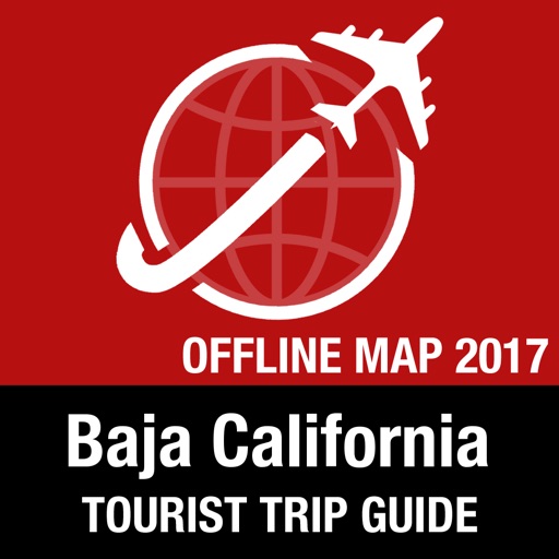 Baja California Tourist Guide + Offline Map icon