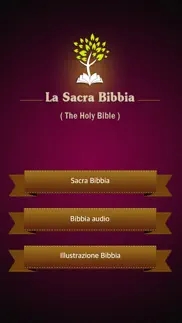 italian bible- la sacra bibbia con audio iphone screenshot 1