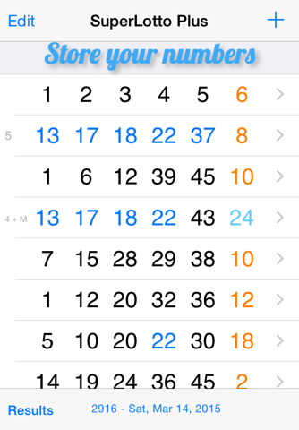 SuperLotto Plus Results - náhled