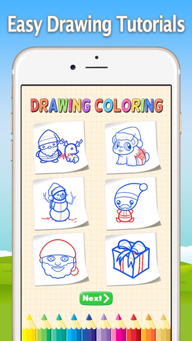 How to cancel & delete How to Draw Merry Christmas : Drawing and Coloring from iphone & ipad 3