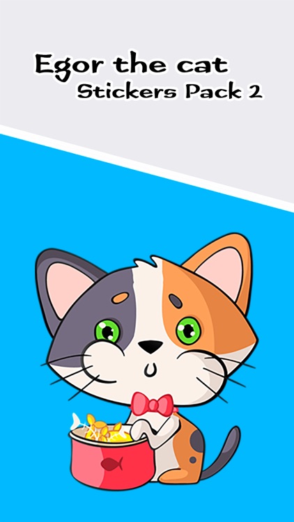 Egor The Cat Stickers Pack 2