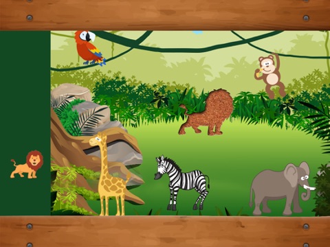 Peg Puzzle - Animals screenshot 4