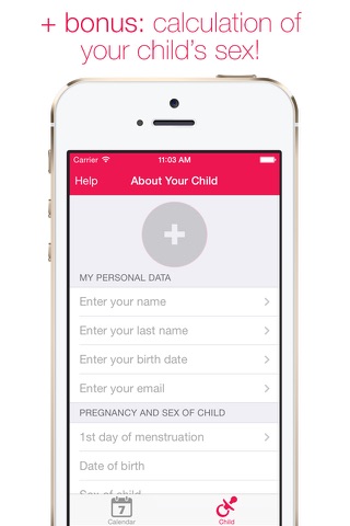 PregnaLove - pregnancy calendar/child prediction screenshot 3