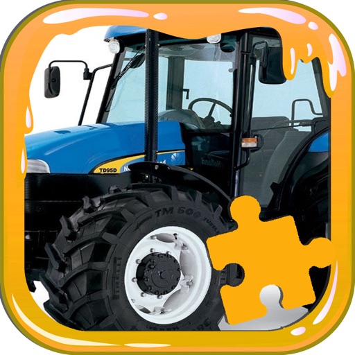 Puzzle Games For Kids Free Tractor Jigsaw by Piyawan Chumnanchanan