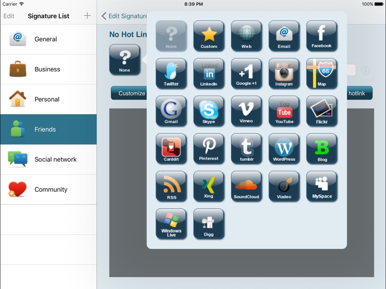 Email Signature Enterprise for iPad screenshot-3